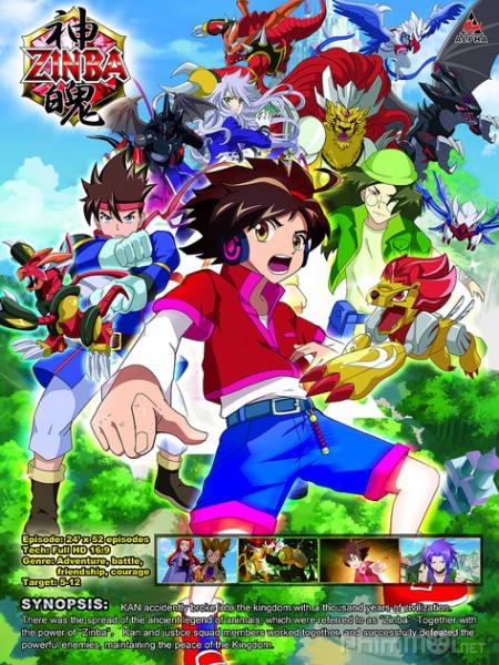Chiến Binh Zinba - anime vietsub