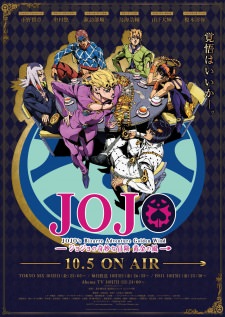 Jojo No Kimyou Na Bouken: Ougon No Kaze - anime vietsub