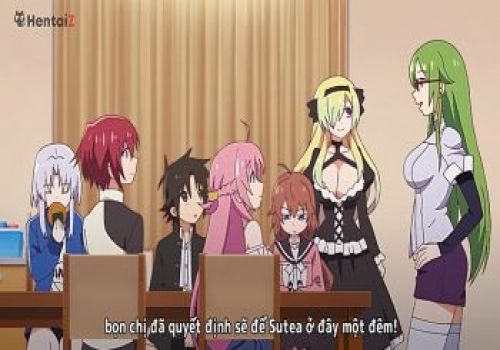 Nam Sinh Số Hưởng Được Ở Ghép Với Nhiều Nữ Sinh Dâm - anime vietsub